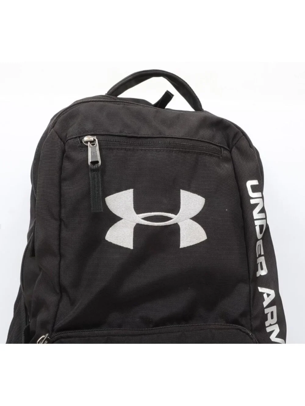 Under Armour Storm 1 Team Hustle All Sport Backpack Black Silver Rucksack